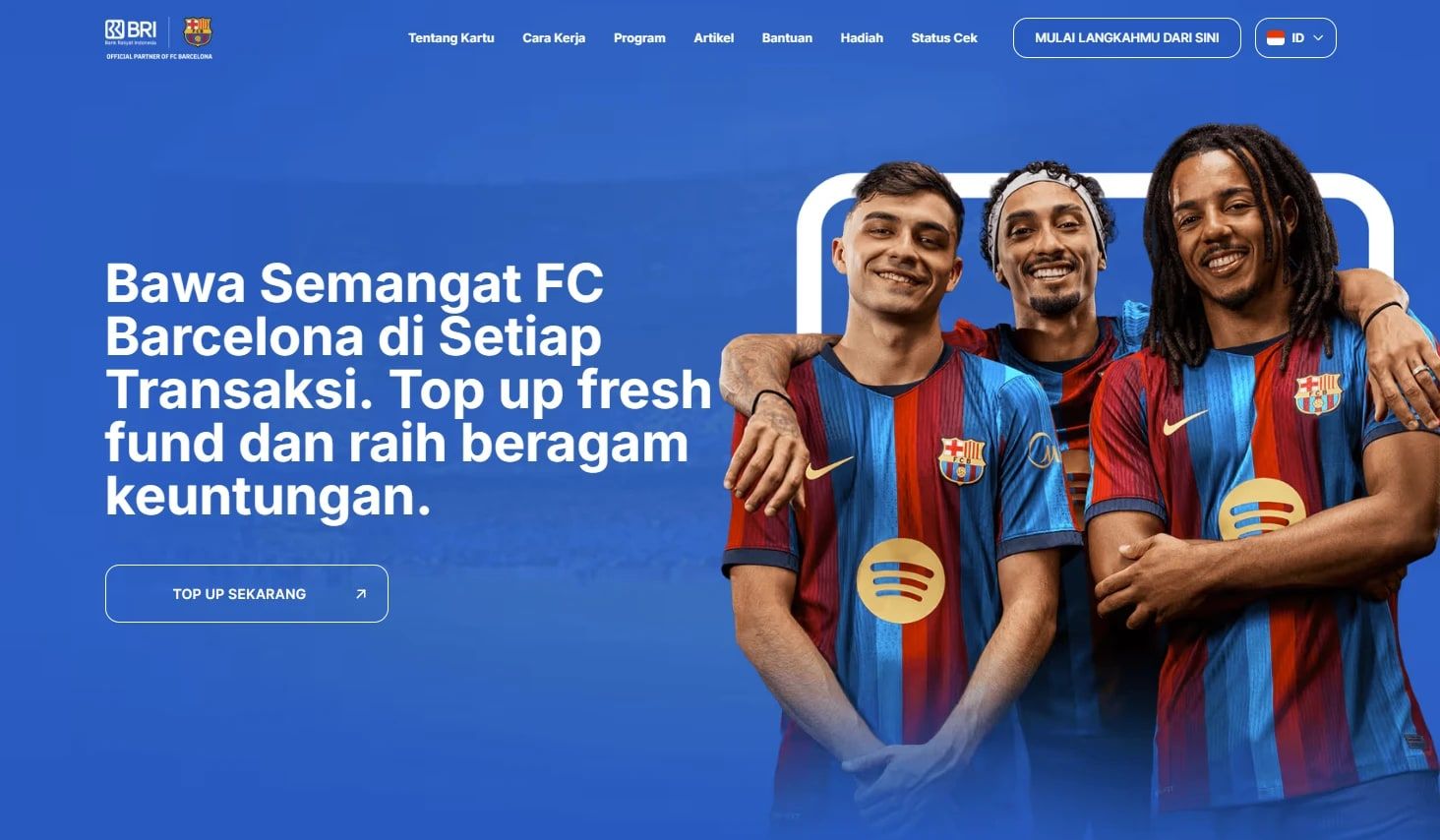 BRI Debit FC Barcelona, BRI