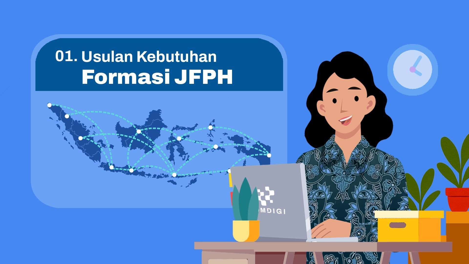 Motion Graphic Video, JFPH Public Relations Officers: documentation for Komdigi