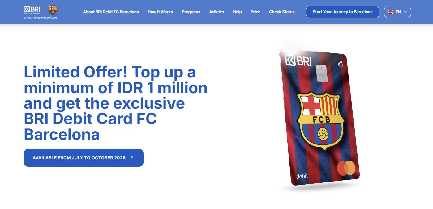 BRI Debit FC Barcelona: documentation for BRI