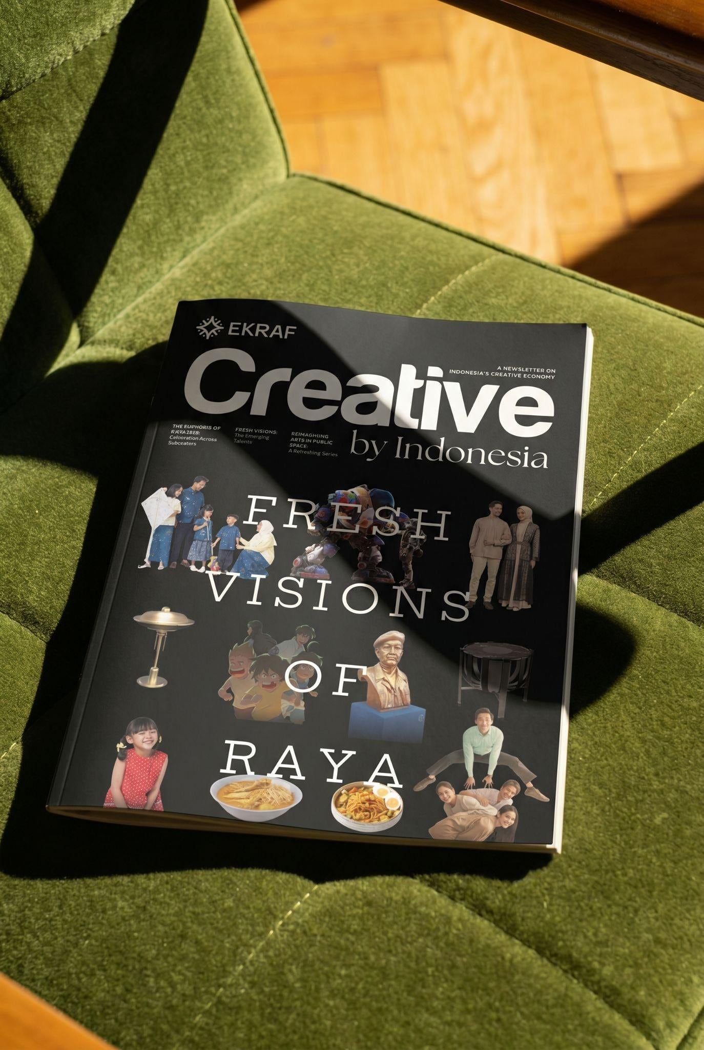 Newsletter Creative by Indonesia: documentation for Kementerian Ekonomi Kreatif