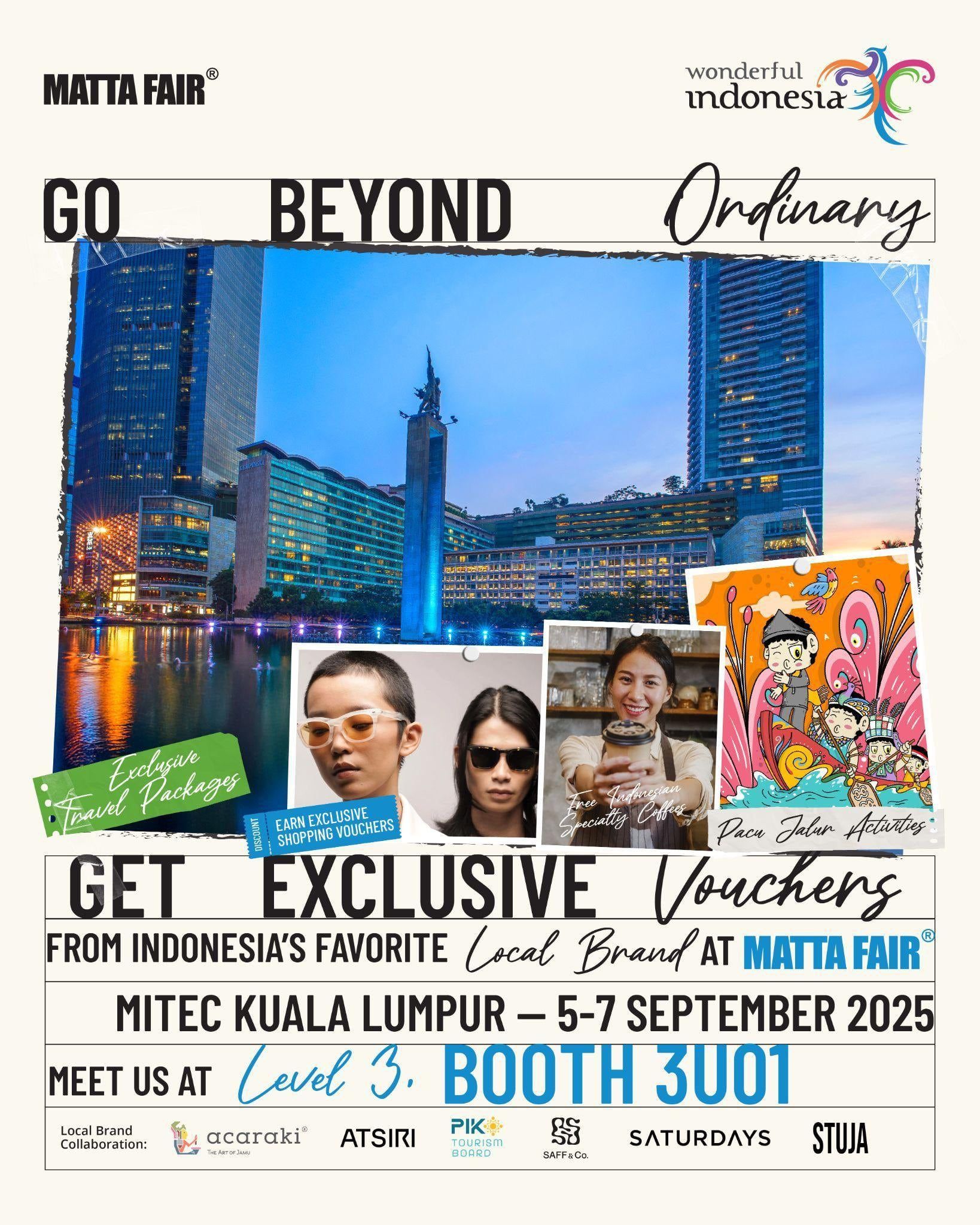 MATTA Fair: Booth & Brand Activation: documentation for Wonderful Indonesia